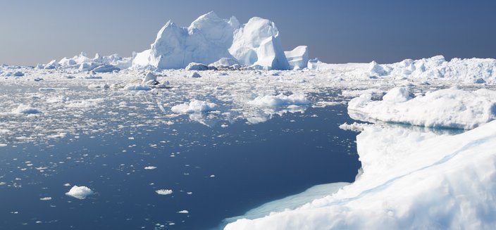 Amera -Eisberge in Grönland