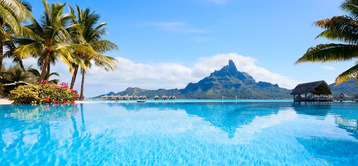 Amera -Meer von Bora Bora, Franz. Polynesien