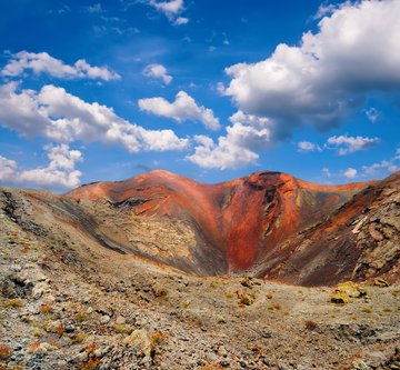 Der Timanfaya Nationalpark auf Lanzarote, Kanarische Inseln