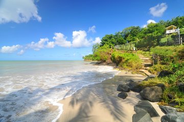 Sandstrand, St. Lucia