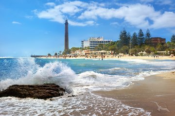 Strand von Maspalomas, Gran Canaria, Kanarische Inseln