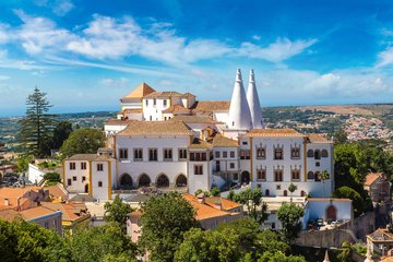 Der Palacio Nacional de Sintra, Lissabon