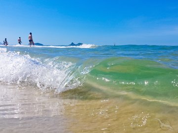 Strand von Brasilien
