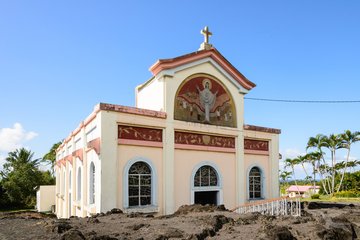 Dir Kirche Notre Dame des Laves, La Reunion