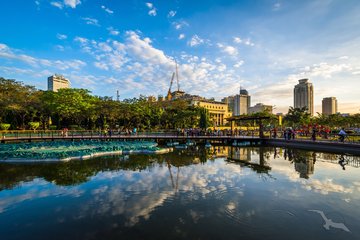 Uferpromenade in Manila, Philippinen