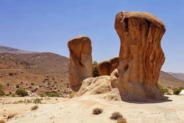 Granitformationen im Tal von Tafraout, Marokko