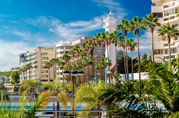 Promenade von Marbella, Spanien