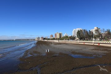 Strand von Puerto Madryn in Argentinien