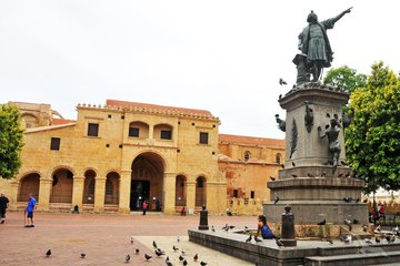Christopher Kolumbus Statue in Santo Domingo, Dominikanische Republik