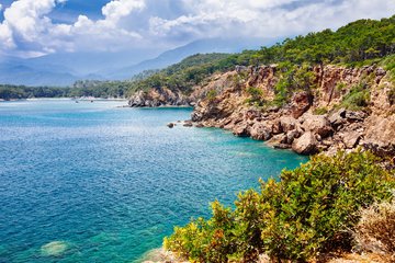 Küste von Kemer, Türkei