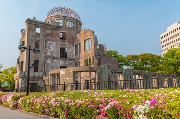 Friedensdenkmal in Hiroshima, Japan