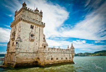 Der Torre de Belém in Lissabon, Portugal