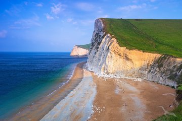 Strand an der Jura-Küste, England