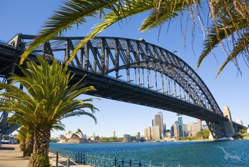 Harbour Bridge in Sydney, Australien