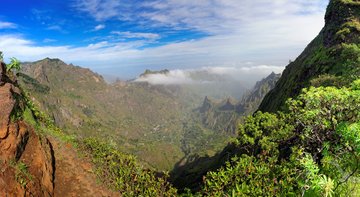 Felslandschaft Santo Antao, Kapverden
