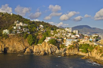 Küste von Acapulco, Mexiko