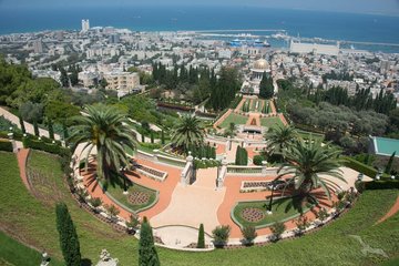 Blick über Haifa, Israel