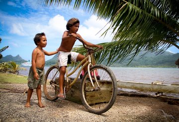 Radeln im Südsee-Paradies