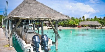 Baden in der Südsee