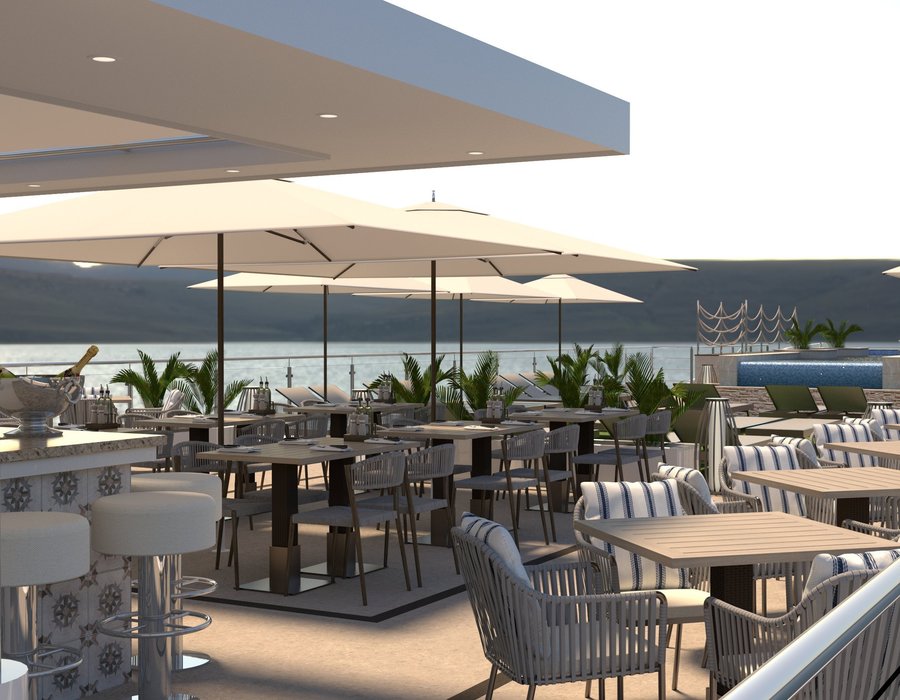 MS Porto Mirante, Sonnendeck