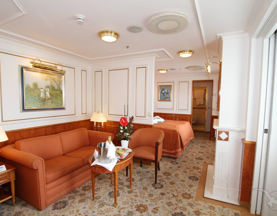 Kabine der Kategorie V, MS Deutschland