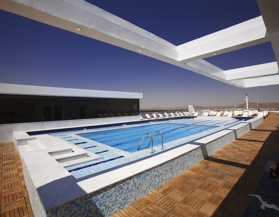 Pool auf MS Steigenberger Omar el Khayam