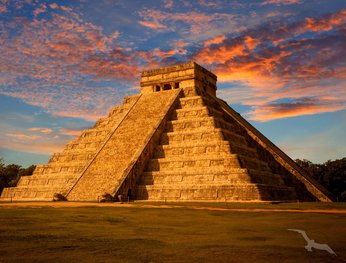 El Castillo in Chichén Itzá, Mexiko